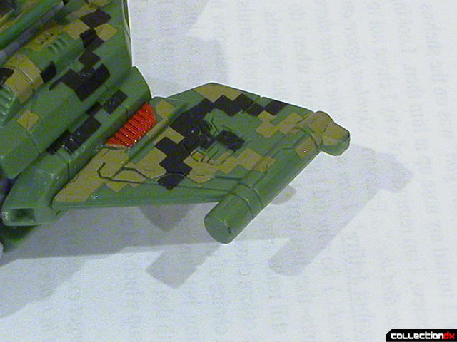 Autobot Air Raid- vehicle mode (left wing detail)