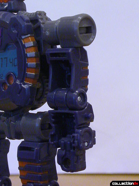 Decepticon Meantime- robot mode (left arm detail)