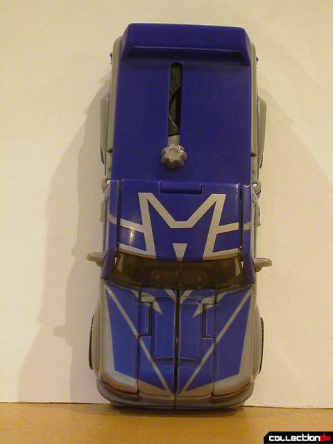 Decepticon Dropkick- vehicle mode (top view)